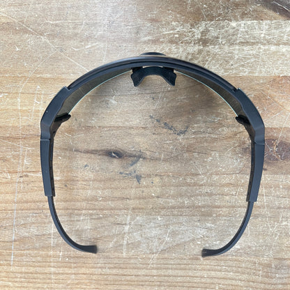 Smith Flywheel Matte Black Cycling Sunglasses with ChromaPop Black lens