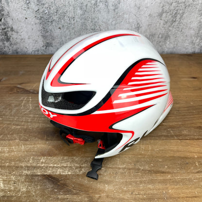 Rudy Project Wing57 M-L Aero TT/Triathlon 59-61cm Cycling Helmet + Smoke Shield