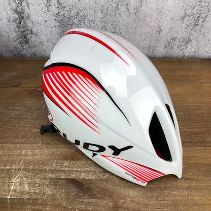 Rudy Project Wing57 M-L Aero TT/Triathlon 59-61cm Cycling Helmet + Smoke Shield