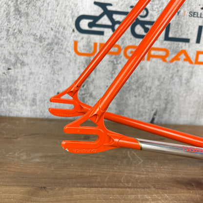 Rare! Never Built 1997 Nagasawa Special 56x56 Steel Track Frameset 700c Kierin