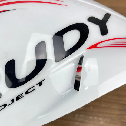 Rudy Project Wing57 M-L Aero TT/Triathlon 59-61cm Cycling Helmet + Smoke Shield