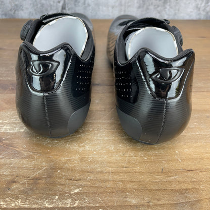 Giro Factor Techlace Mens 46.5 (EU) 12.5 (US) Road Cycling Shoes 3-Bolt Black