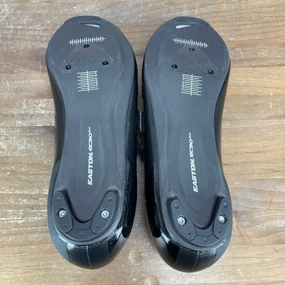 Giro Factor Techlace Mens 46.5 (EU) 12.5 (US) Road Cycling Shoes 3-Bolt Black