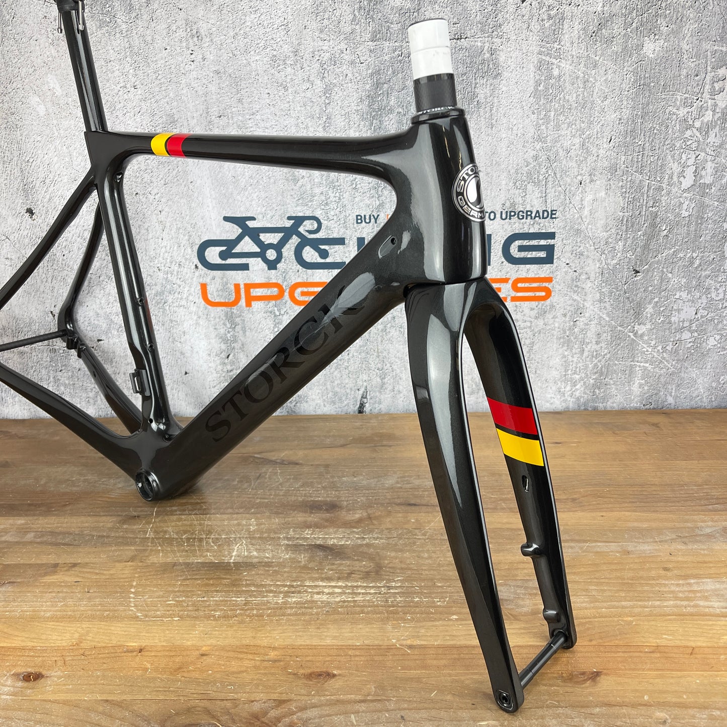 Gnar Paint! Storck Fascenario.3 Pro Disc Small 54cm TT Carbon Frameset 700c 1913g