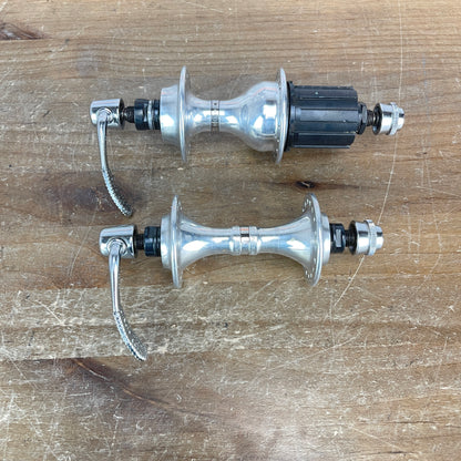 Campagnolo Brev 36h Campagnolo 8-Speed Front & Rear Hub with Skewers