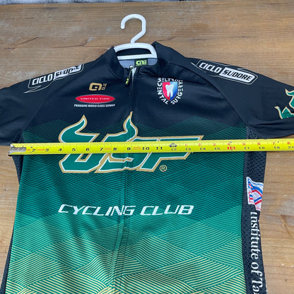 ALE USF Cycling Club Men's XL University of South Florida Bib Shorts Jersey Kit