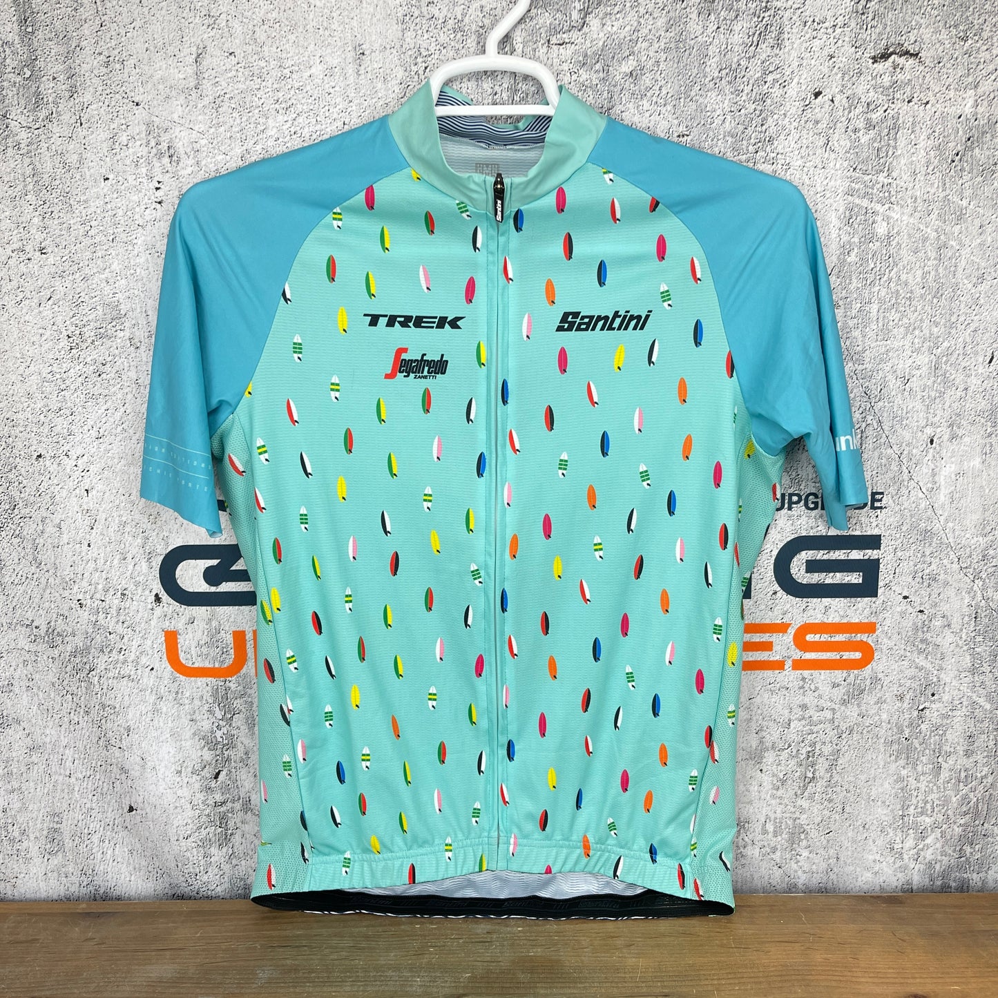 SMS Santini Trek Segafredo Zanetti Men's XL Short Sleeve Cycling Jersey