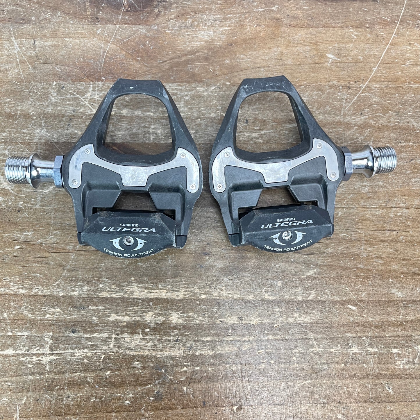 Shimano Ultegra PD-6800 Carbon Road Bike Clipless Pedals No Cleats