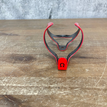 Carbon Single Road Bike Red Water Bottle Cage 30g