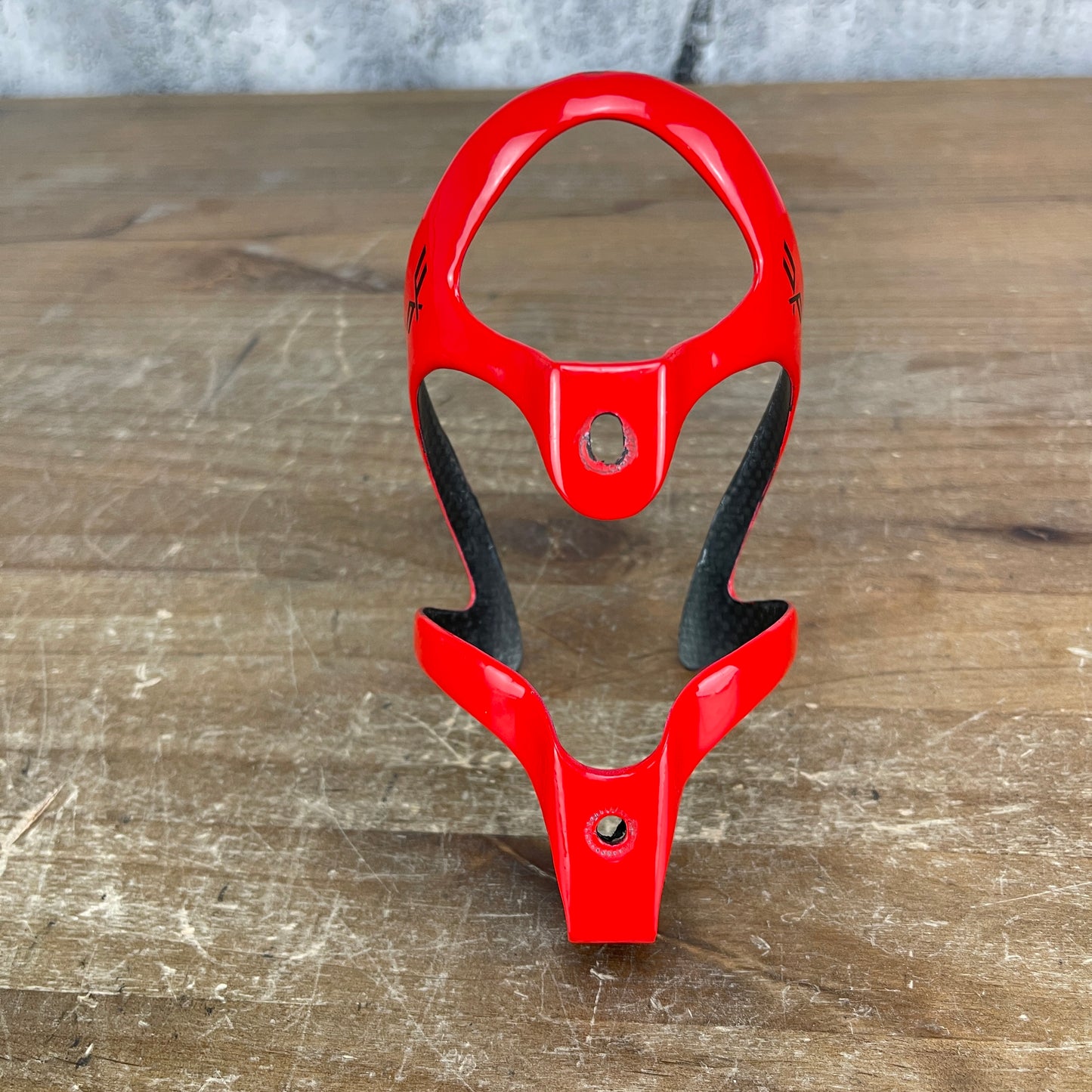 Carbon Single Road Bike Red Water Bottle Cage 30g