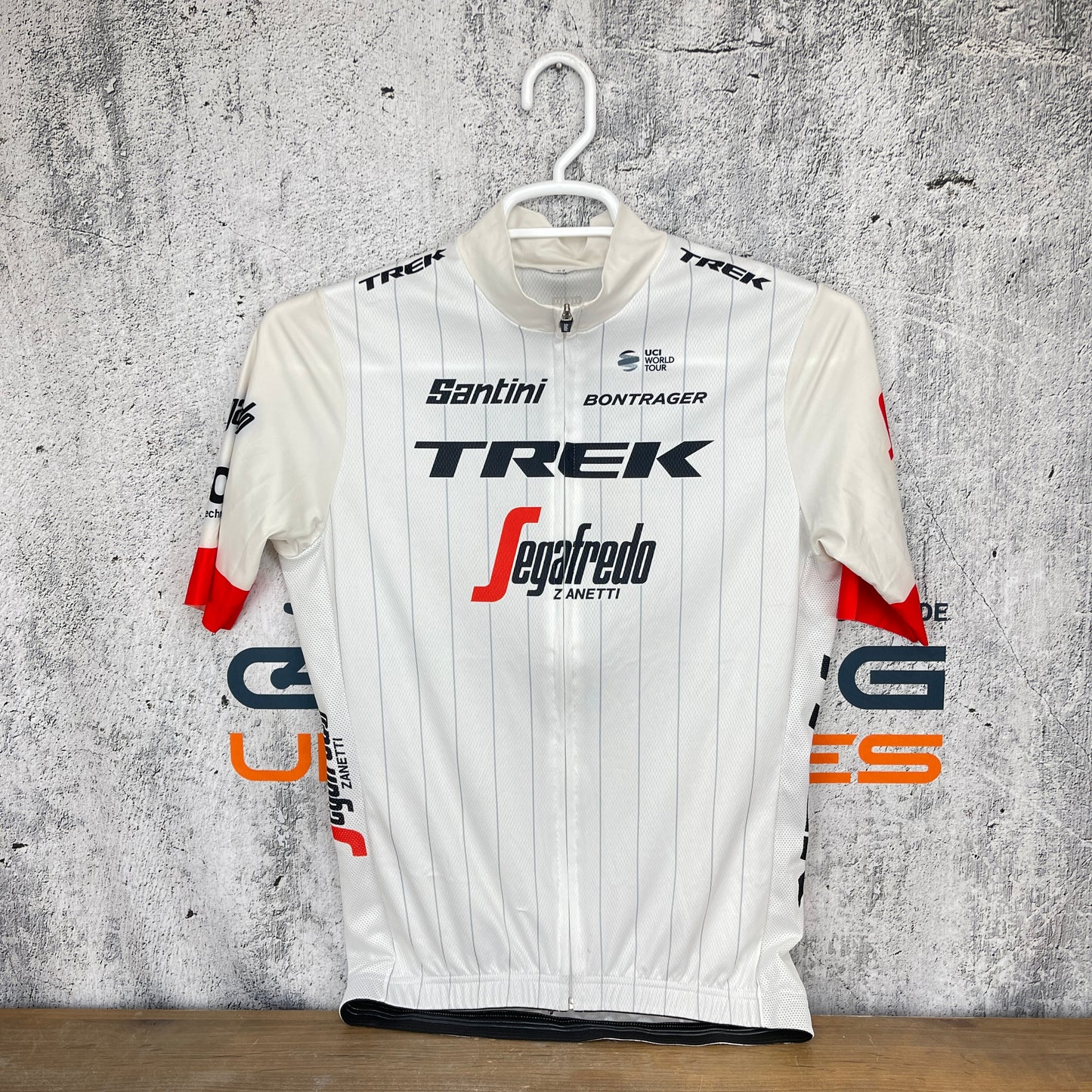SMS Santini Trek Segafredo Zanetti Men's XL Short Sleeve Cycling Jersey
