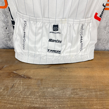 SMS Santini Trek Segafredo Zanetti Men's XL Short Sleeve Cycling Jersey