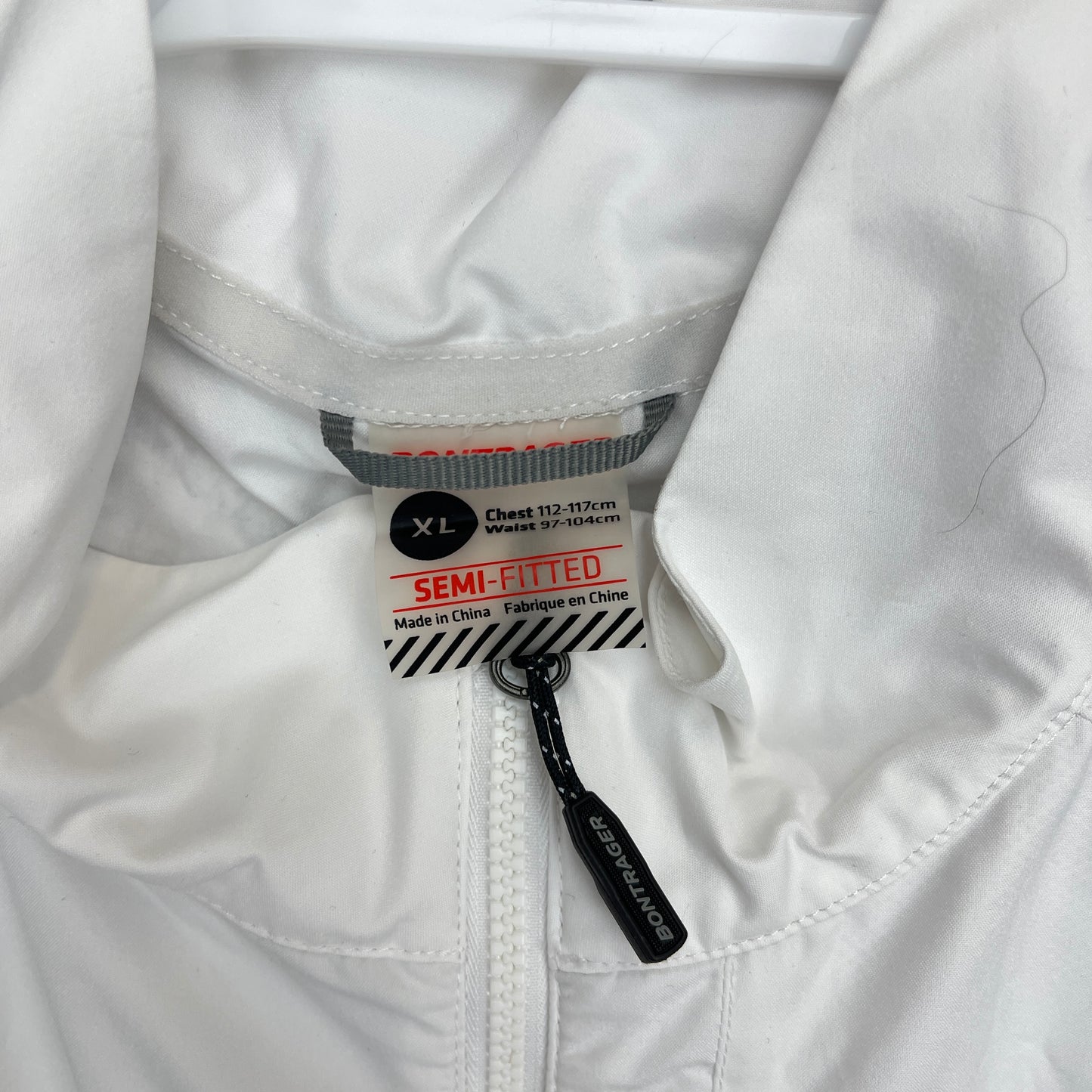 Light Use! Bontrager Circuit Windshell Vest White Men's XL Gilet Cycling Vest