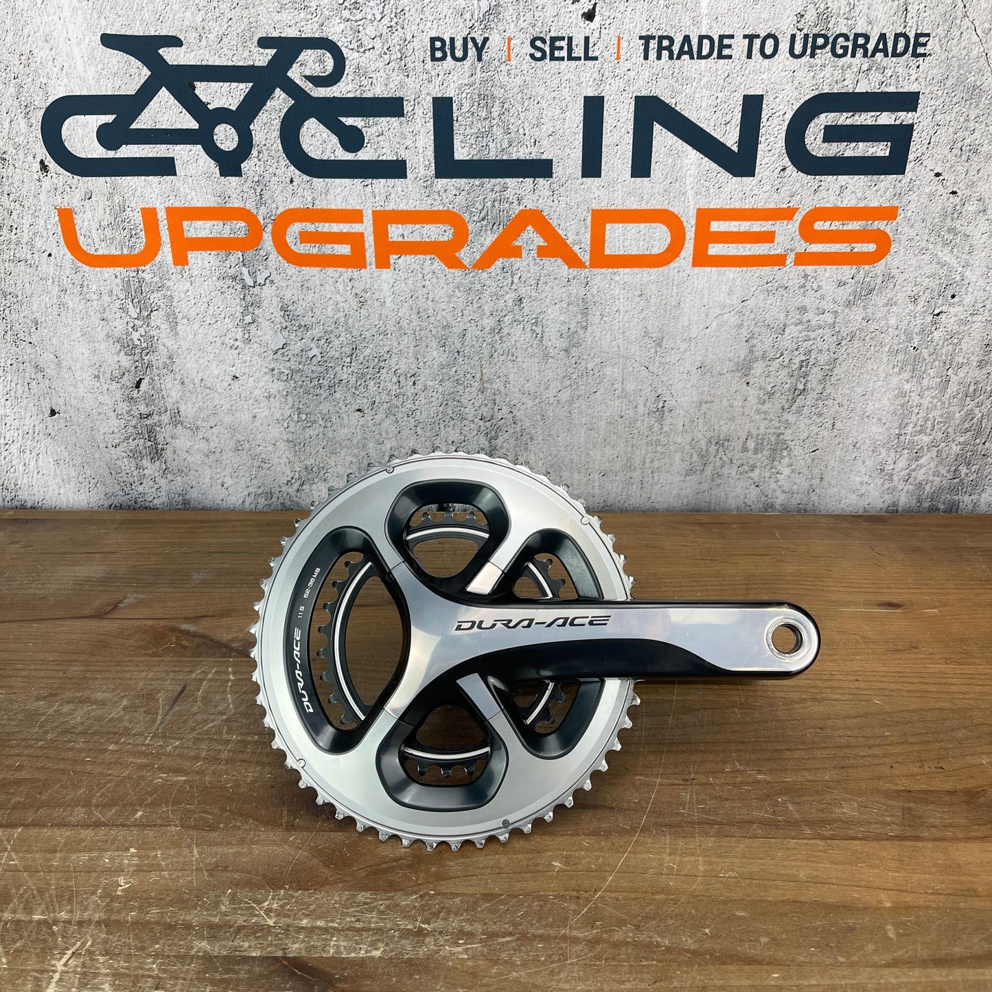 Shimano Dura-Ace FC-9000 52/36t Stages Left Side Power Meter Crankset 640g