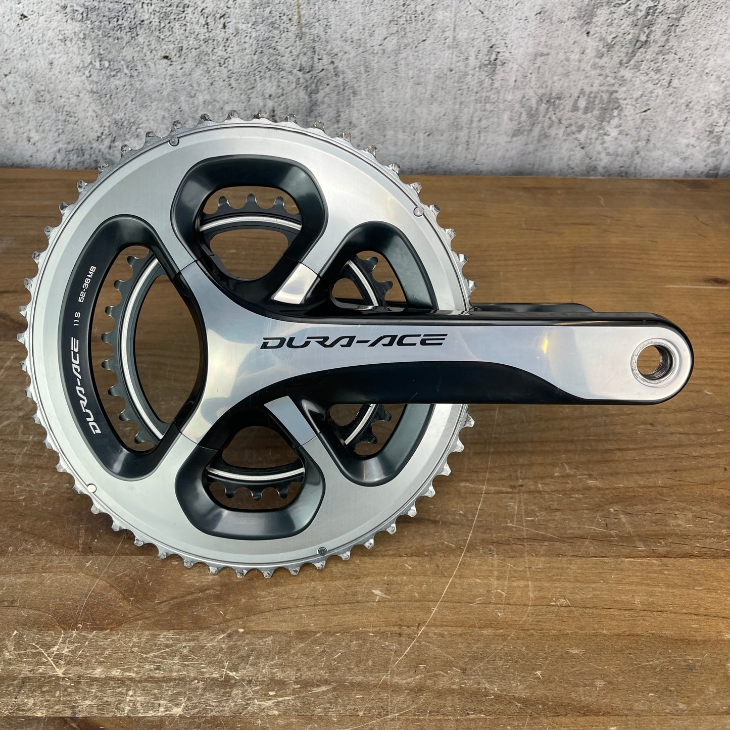Shimano Dura-Ace FC-9000 52/36t Stages Left Side Power Meter Crankset 640g