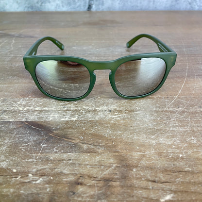 New! POC Require Epidote Green Translucent Violet / Silver Mirror Cycling Sunglasses