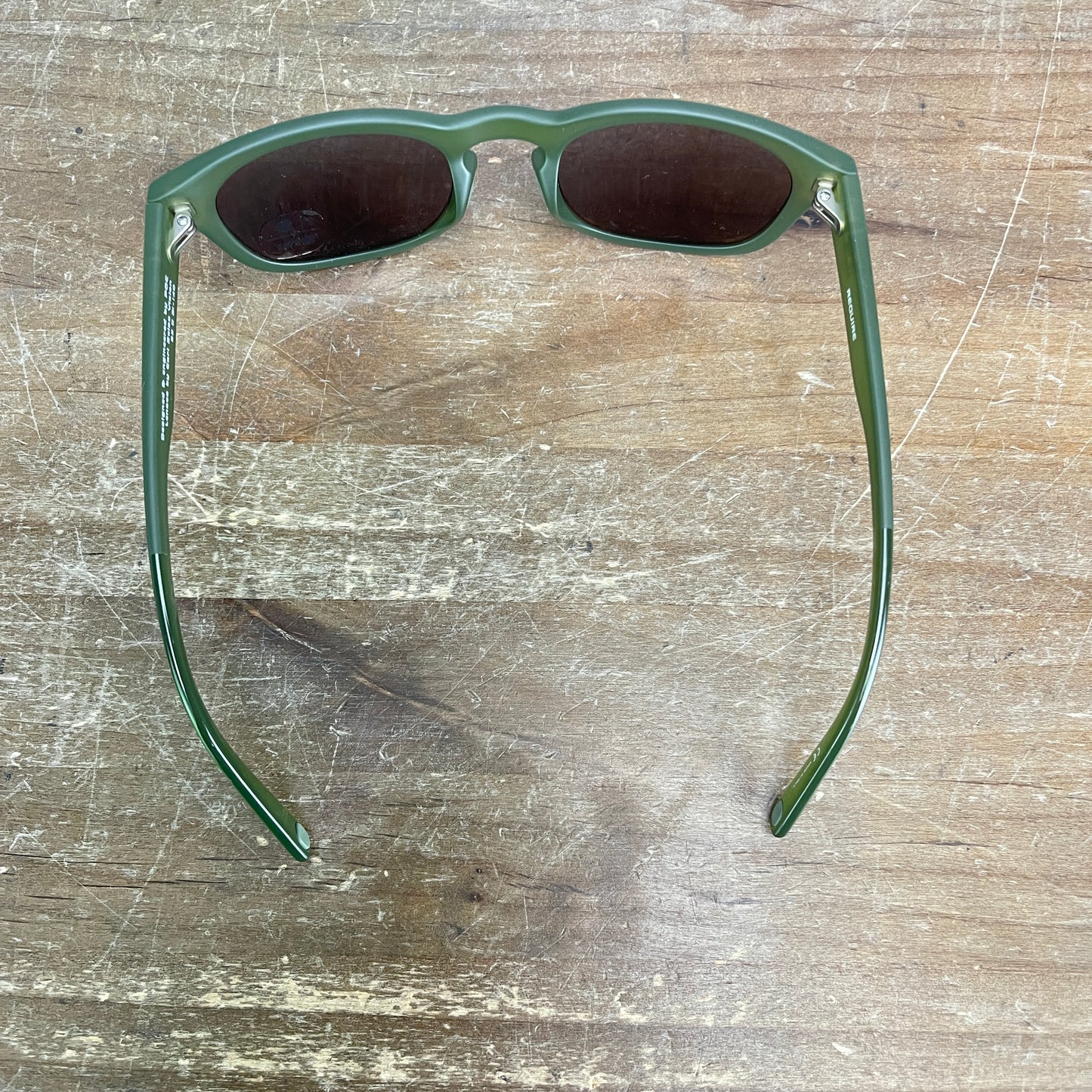 New! POC Require Epidote Green Translucent Violet / Silver Mirror Cycling Sunglasses