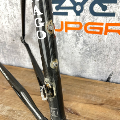 Colnago C50 52s (55cm TT) Rim Brake Carbon Frameset 1793g Star Carbon Fork