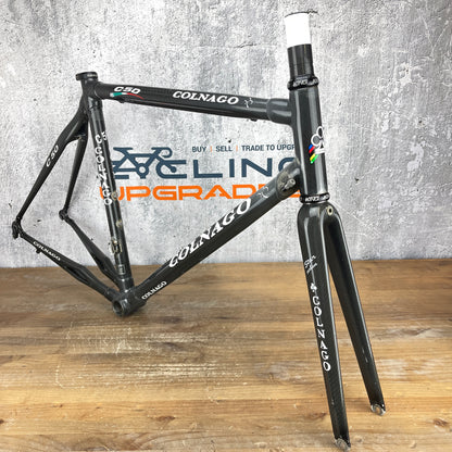 Colnago C50 52s (55cm TT) Rim Brake Carbon Frameset 1793g Star Carbon Fork