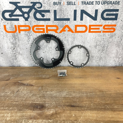 SRAM 50/34t 110BCD 5-Bolt 11-Speed Road Bike Pair Chainrings