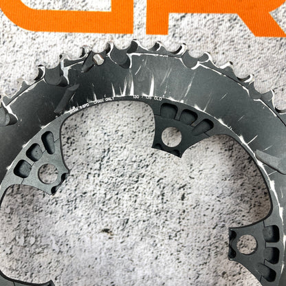 SRAM 50/34t 110BCD 5-Bolt 11-Speed Road Bike Pair Chainrings