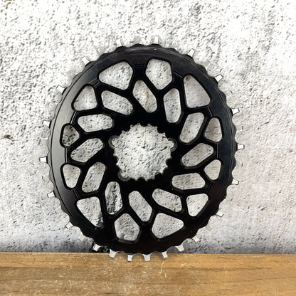 Absolute Black Oval 36t Narrow Wide Chainring Sram 3-Bolt