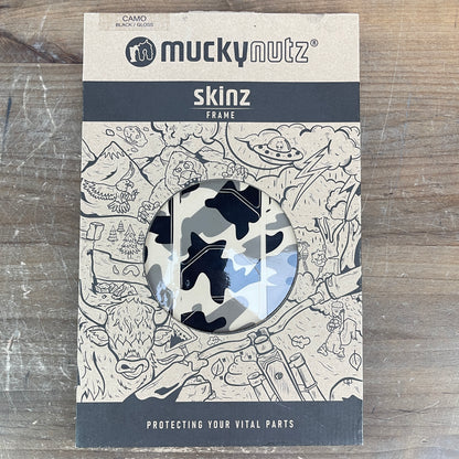 New! muckynuts MN0173 Frame Skinz Camo Black/Gloss MTB Frame Protector