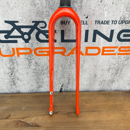 3T Exploro Carbon Gravel Bike Fork 184mm Steerer Post-Mount Disc Brake 50mm Rake