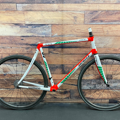 Rare! Serotta Meivici 7 Eleven Tribute Rim Brake Carbon Frameset 700c Chris King