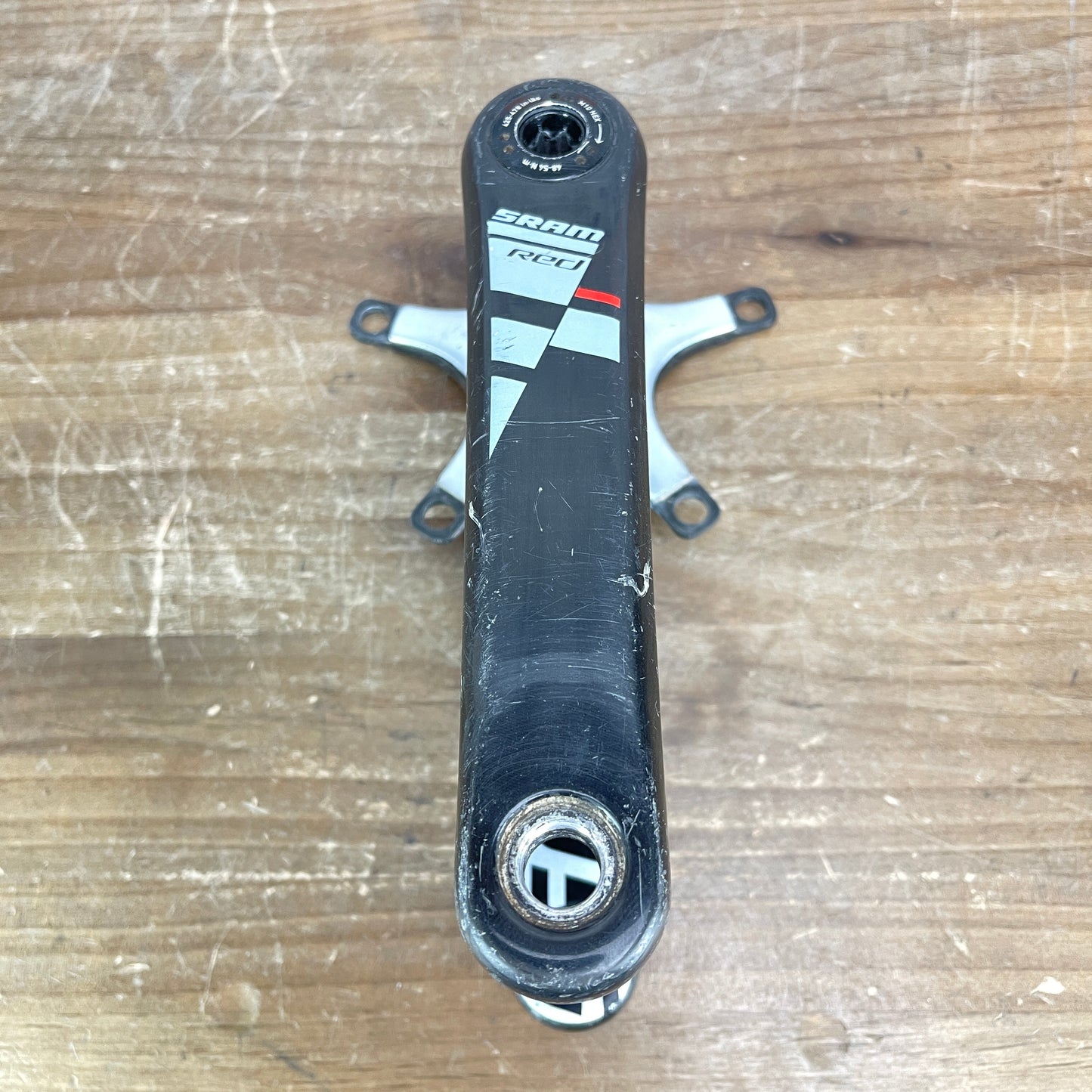 Sram Red 175mm Carbon Crankset No Chainrings 130BCD 30mm Spindle 482g