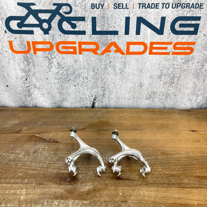 Campagnolo Dual-Pivot Silver Center-Mount Brakeset Rim Brake Calipers 387g