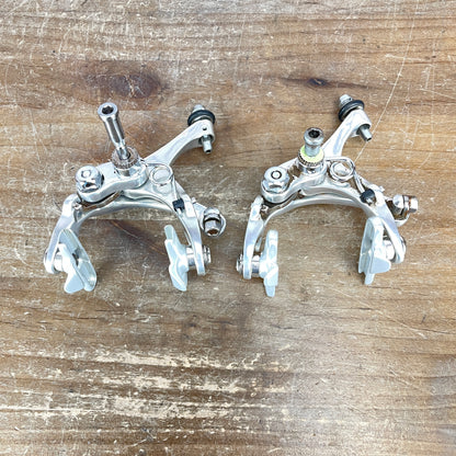 Campagnolo Dual-Pivot Silver Center-Mount Brakeset Rim Brake Calipers 387g