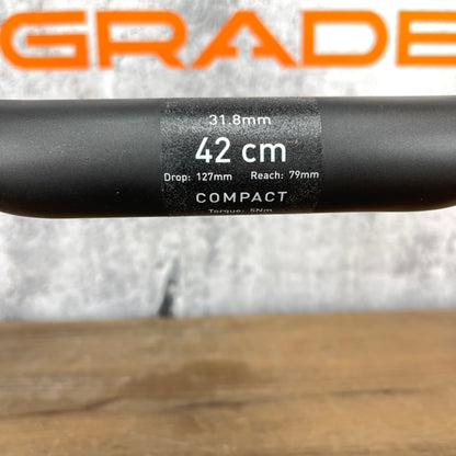 Enve Road Compact Carbon 42cm Road Bike Drop Handlebar 31.8mm 214g