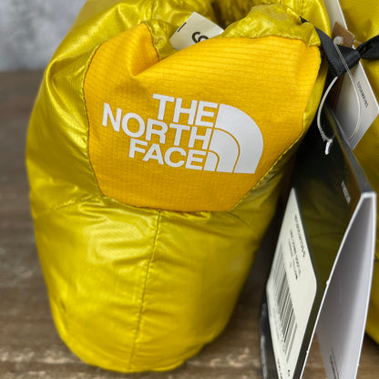 New! The North Face AMK-1000 Fill Down Booty Canary Yellow Socks Summit Series