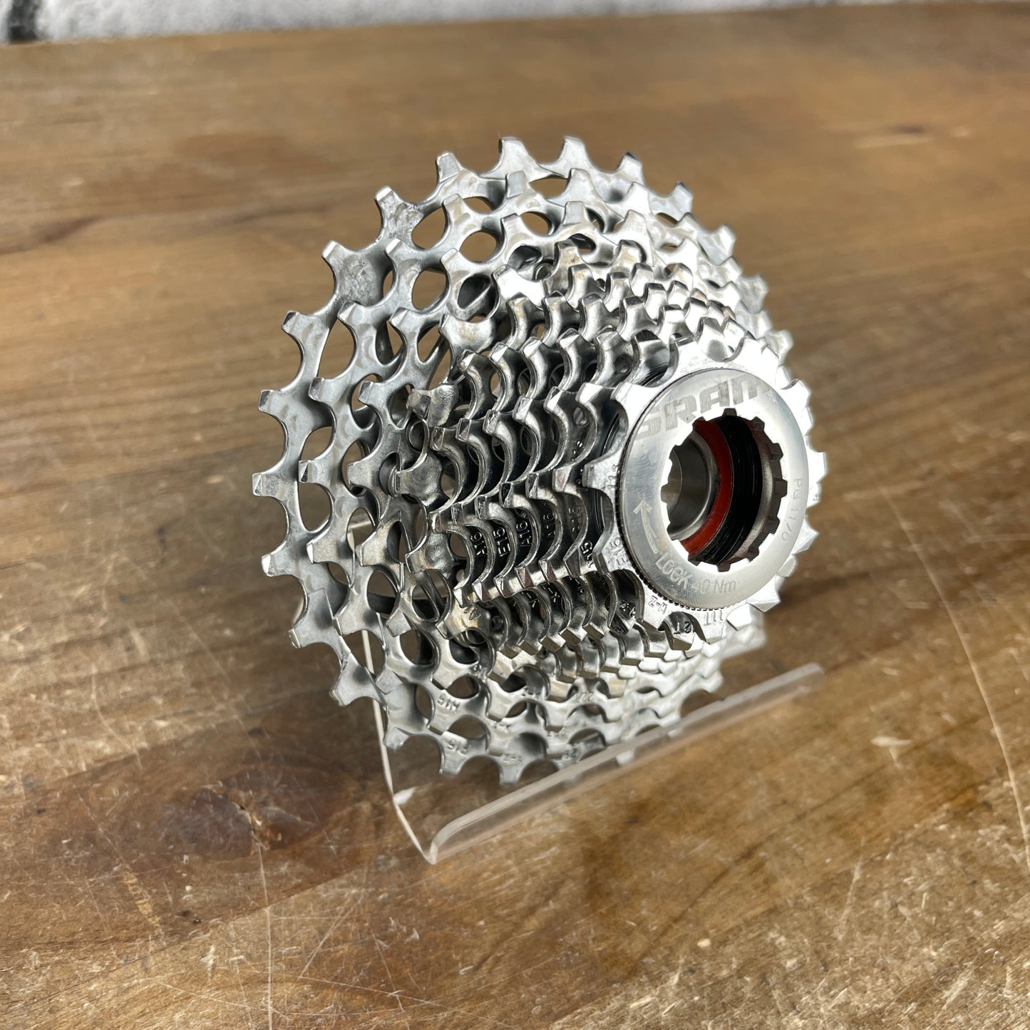 SRAM Force PG-1170 11-28t 11-Speed Road Bike Cassette "Typical Wear" 262g