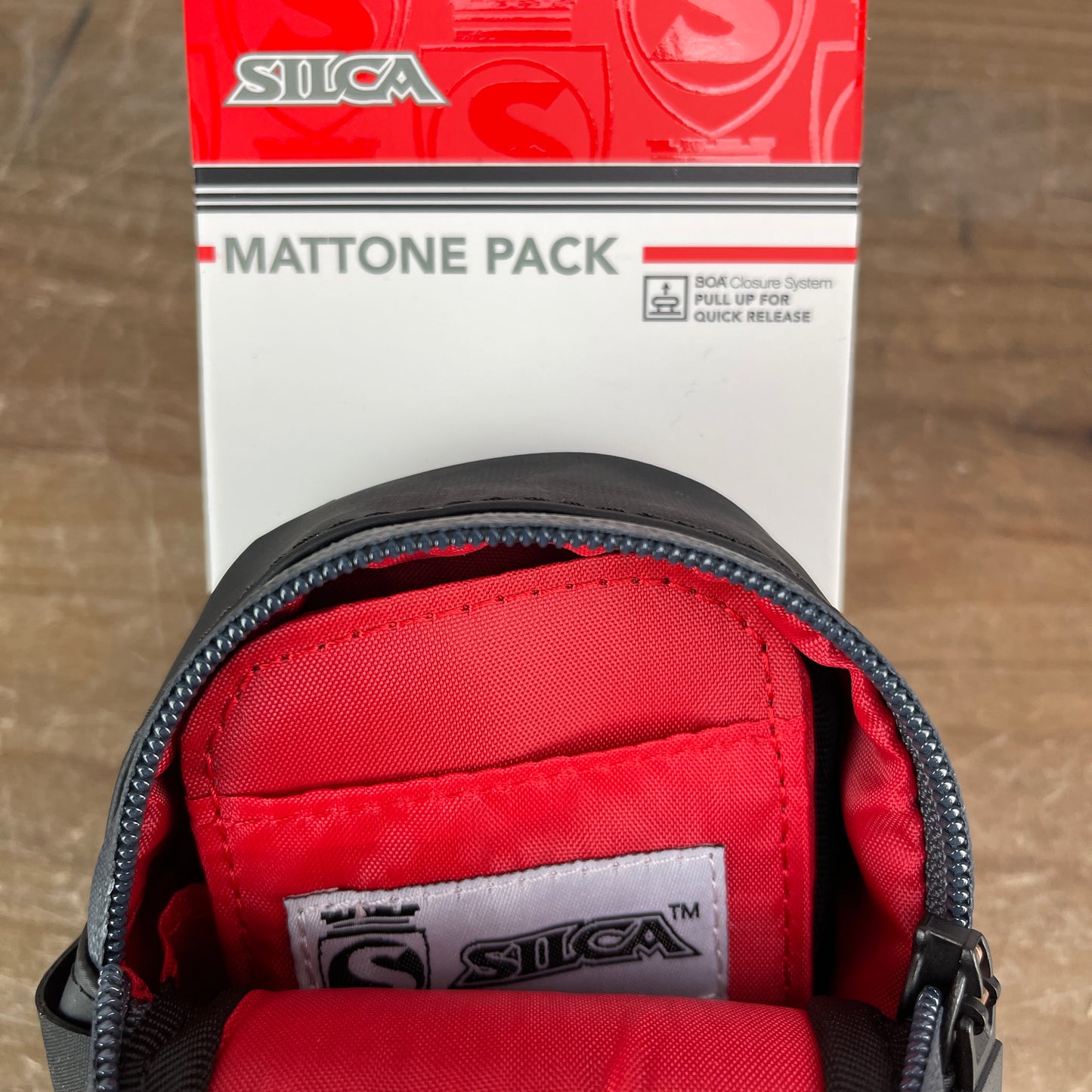 New! Silca Mattone BOA Seat Pack Accessory Cycling Saddle Bag Flat Kit Pack