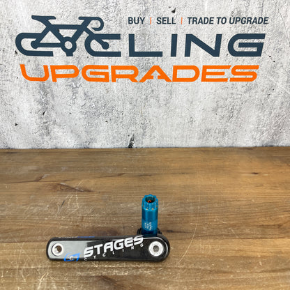 Stages BB30 Gen 2 Power Meter Left Side Carbon Crank Arm 172.5mm 30mm Spindle