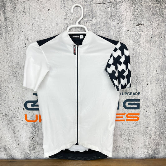 Light usage! Assos Equipe RS S9 Targa Men's Large Holy White Cycling Jersey