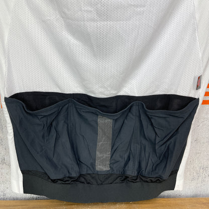 Light usage! Assos Equipe RS S9 Targa Men's Large Holy White Cycling Jersey