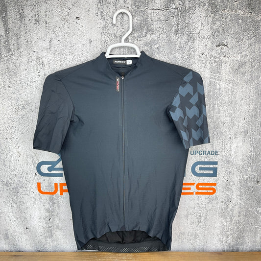 Light usage! Assos Equipe RS S9 Targa Men's Large Black Cycling Jersey